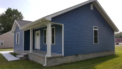 Small Azure Cottage — Custom Home Builders project by Western Kentucky Home Builders LLC