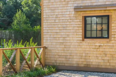 Cape Cod Barn and Pool, Orleans, MA by Kimberly Mercurio Landscape Architecture