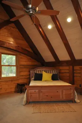 Timber Cottages — Custom Home Builders project by Newton Log Homes Construction
