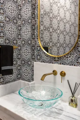 Tuckahoe Powder Room Update by Vmax LLC