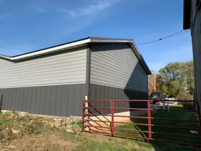 LP SmartSide - exterior cladding — Custom Home Builders project by JDC Quality Construction Inc.