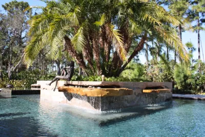 Contemporary Palm Beach Florida Estate by Krent Wieland Design, Inc.