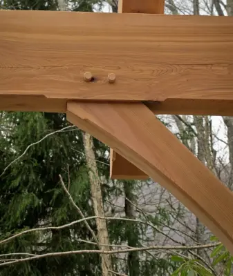 Introduction to Timber Framing — Custom Home Builders project by Carolina Timberworks