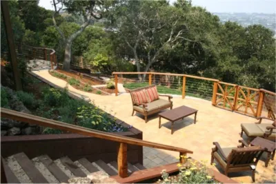 Hardscape — Landscape Design project by Kristen Rudger Landscape Design in Burlingame