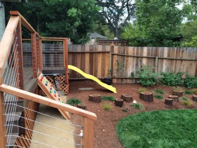 Family fun space by Kristen Rudger Landscape Design