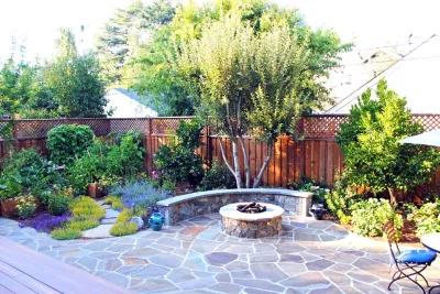Burlingame Backyard Vegetable Garden — Landscape Design project by Kristen Rudger Landscape Design in Burlingame