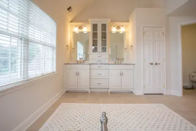 Exquisite Master Bathroom Expansion by Baine Contracting, Inc.