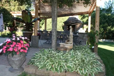 Backyard Kitchen - South Bend — Landscape Design project by Kuert Outdoor Living