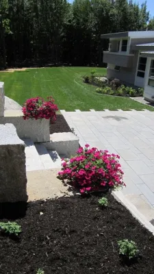 Lakeside Landscape - Retaining Wall Construction in Belgrade, ME