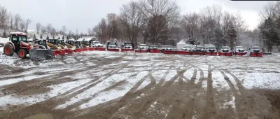 Snow Removal — Landscape Design project by Lamphear's Lawn Service LLC