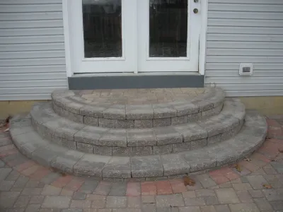 Patio Installs — Landscape Design project by Lamphear's Lawn Service LLC