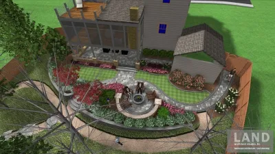 Residential Landscape Architecture — Landscape Design project by Land Architect Studio