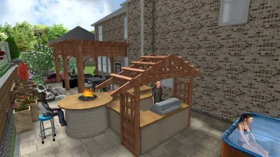 3D Landscape Architectural Drawings — Landscape Design project by Land Architect Studio