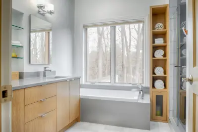 Simplicity in the Forest by Meadowlark Design+Build
