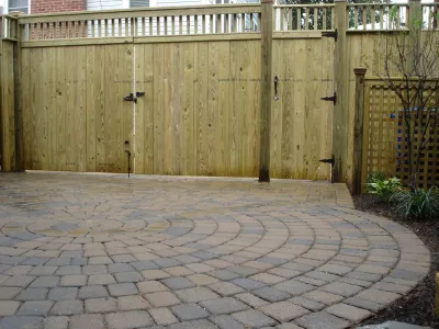 Driveways — Landscape Design project by Land Art Design, Inc.