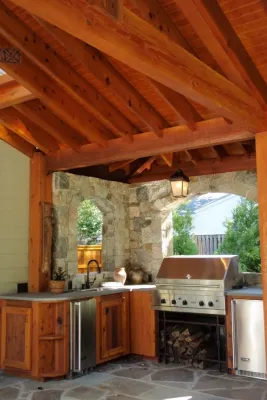 Outdoor Fireplaces, Firepits and Grills by Land Art Design, Inc.