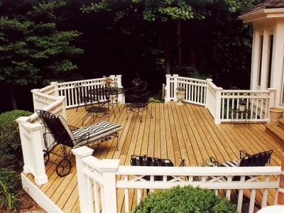 Decks and Screened Porches — Landscape Design project by Land Art Design, Inc.