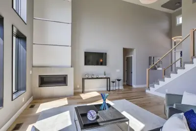 Contemporary and Roomy 1.5 Story Emphasizing Functionality and Organization by Sierra Homes (Omaha, NE)