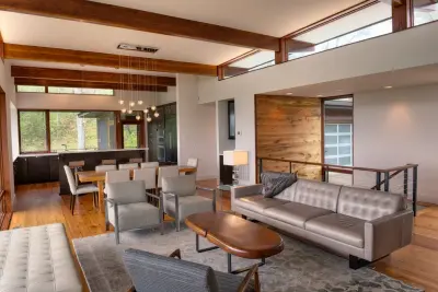 Contemporary Custom Mountain Home Design by Dillard-Jones Builders, LLC