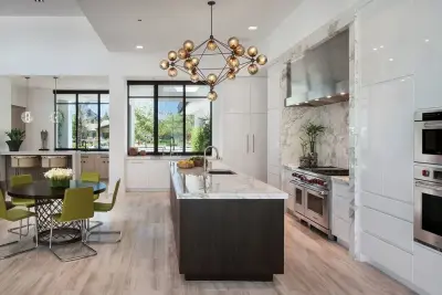 Contemporary Culinary Space — Custom Home Builders project by Divine Homes, LLC