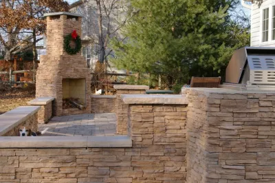 Open-Air Living — Landscape Design project by LandArt Associates, LLC. in Pasadena