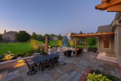 Backyard Retreat — Landscape Design project by Landcrafters - Michael A. Manke, ASLA