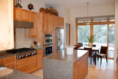 Contemporary Santa Fe by Prull Custom Builders
