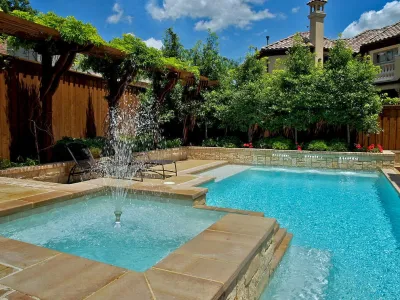 Lakewood Hills Residence — Landscape Design project by LandPatterns, Inc in Dallas