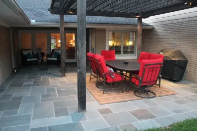 North Dallas Residential Retreat — Landscape Design project by LandPatterns, Inc in Dallas