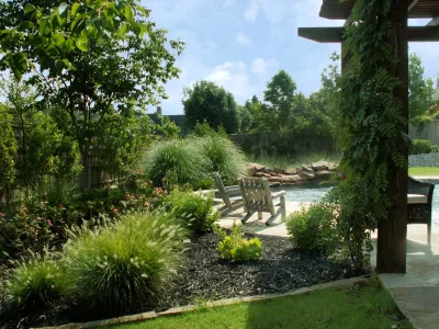 Castle Hills Residential Retreat — Landscape Design project by LandPatterns, Inc