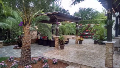 Backyard Landscape Paradise — Landscape Design project by Amazing Outdoors Miami in Miami