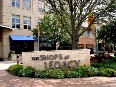 The Shops At Legacy — Landscape Design project by LandPatterns, Inc