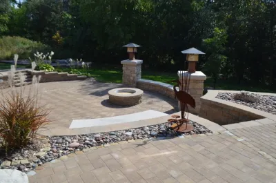 Impeccable Patio — Landscape Design project by Landscape Architecture, LLC
