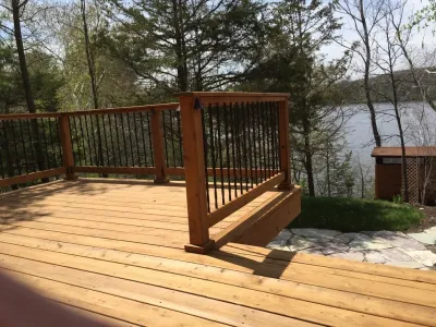 Lake Wisconsin Retreat by Landscape Architecture, LLC