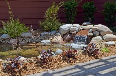 Lindsborg, KS Pergola and Pond project — Landscape Design project by Landscape Consultants LLC