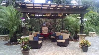 Pergola Paradise — Landscape Design project by Amazing Outdoors Miami in Miami