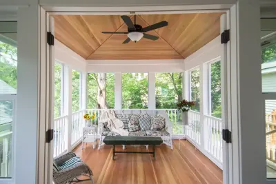 Western Heritage Sunroom by Meadowlark Design+Build