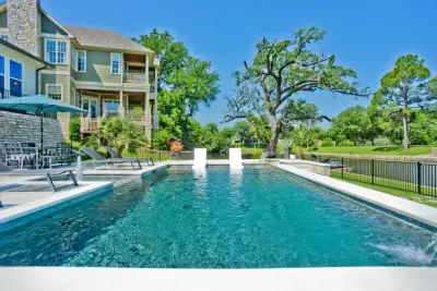 Modern Farmhouse at Olde Mill Crossing — Custom Home Builders project by Will Steed Homes, Inc.