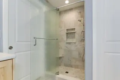 Olympia Restroom Renovation — Custom Home Builders project by Freese Custom Homes LLC