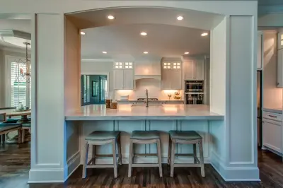 Open Plan Kitchen by Superior Custom Homes & Remodeling