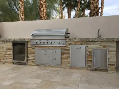 Henderson Outdoor BBQ by Fairless Homes LLC