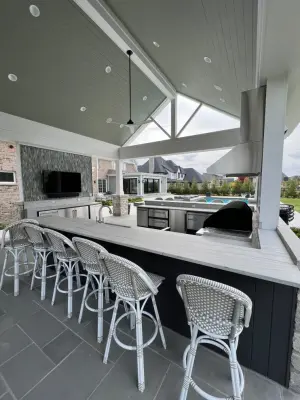 Personalized Pool House — Custom Home Builders project by LivModern