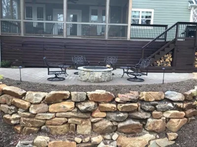 Custom Landscape Work — Landscape Design project by Landscape Perceptions in Greenville