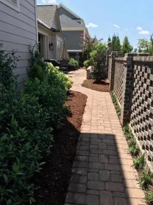 Concrete Pavers — Landscape Design project by Landscape Perceptions in Greenville