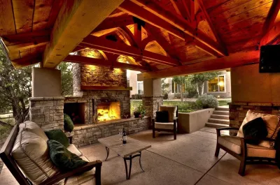 Outdoor Fire Pits — Landscape Design project by Landscape Solutions
