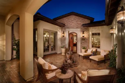 Courtyard Ambiance by American Design & Landscape
