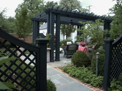 Pergola and terrace — Landscape Design project by Landscape Workshop in Louisville