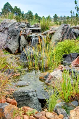 Centennial Fire Pit — Landscape Design project by American Design & Landscape