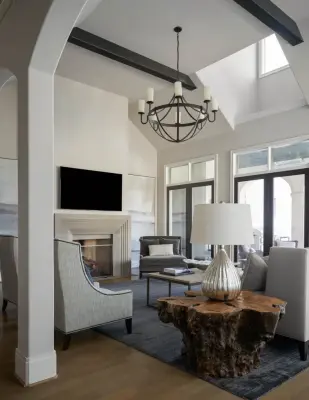 Preston Hollow Contemporary Mediterranean — Custom Home Builders project by Hawkins-Welwood Homes
