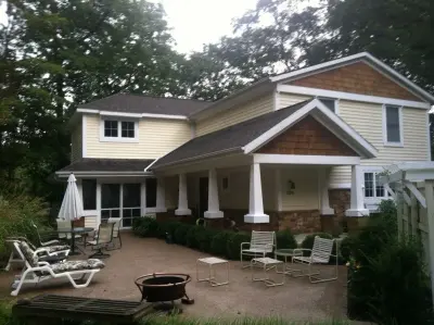 Tecumseh Bend River Cottage — Custom Home Builders project by John F Wood & Company, Inc